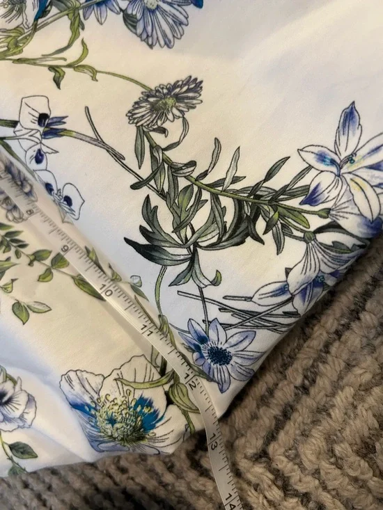 NWT Antonio Melani Grover Clear Skies Ivory Blue Jumpsuit Romper Size 12 - Picture 14 of 14